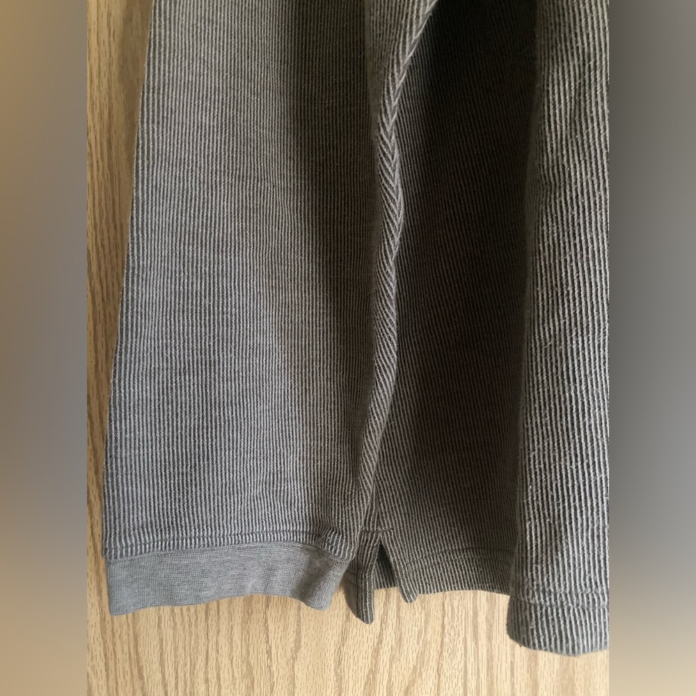 Haggar Clothing Pullover Size XXL 3 Button Layered Collar Light Brown - Picture 3 of 8